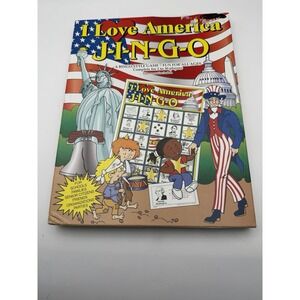 Jingo I love America Bingo Game classroom Education History School Fun Bingo